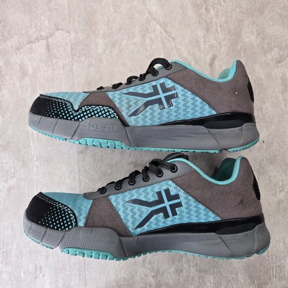 Kuru Quantum Athletic Sneaker Womens Sz 8 Blue Gray Low Top Sporty Running Shoes - Picture 6 of 11